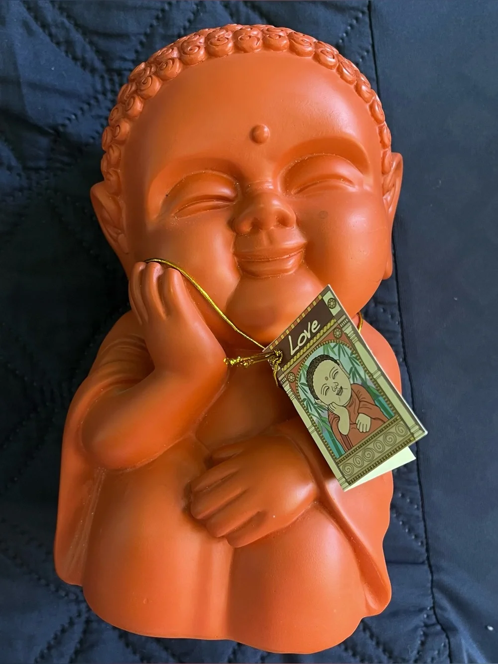 Brand New/Never Used Vintage Collectible Laughing Baby Buddha Bank